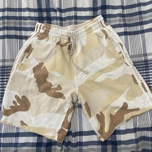 Adidas Camo Sweat Shorts Size Medium